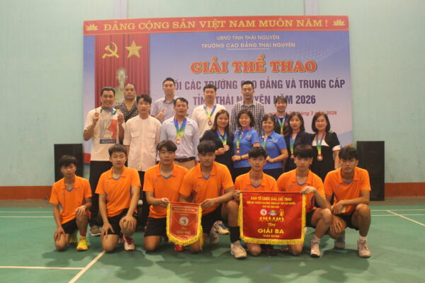 Trường Cao đẳng Công nghiệp, Thương mại và Du lịch đạt Giải Ba toàn đoàn tại Giải thể thao Khối các trường Cao đẳng, Trung cấp tỉnh Thái Nguyên năm 2026 IMG 5210