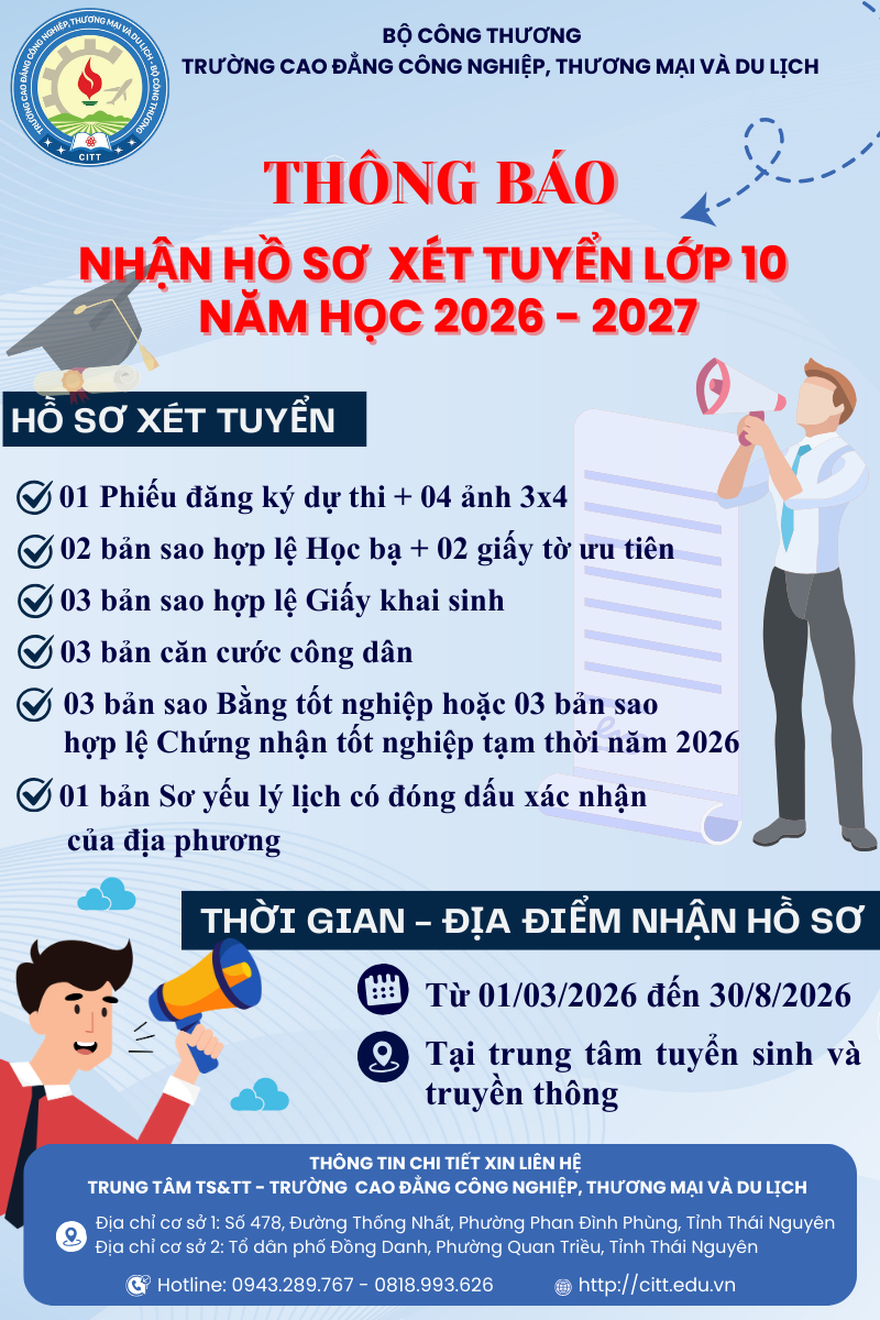 TB xet tuyen