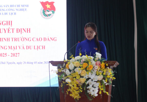 Hội nghị công bố quyết định Ban chấp hành đoàn Thanh niên cộng sản Hồ Chí Minh trường Cao đẳng Công nghiệp, Thương mại và Du lịch Untitled 1 1