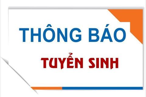 thong bao tuyen sinh 2026