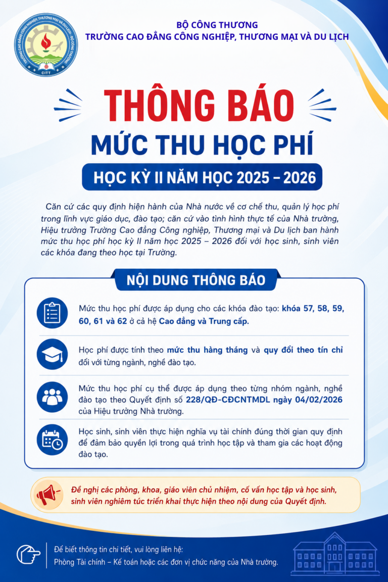 BO CONG THUONG TRUONG CAO DANG